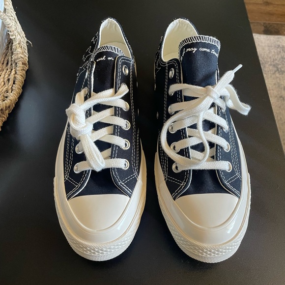 Converse Chuck 70 Stars Embroidered Shoes - Picture 1 of 8